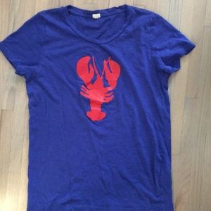 J crew Lobster tee